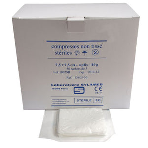 COMPRESSES NON TISSE STERILE